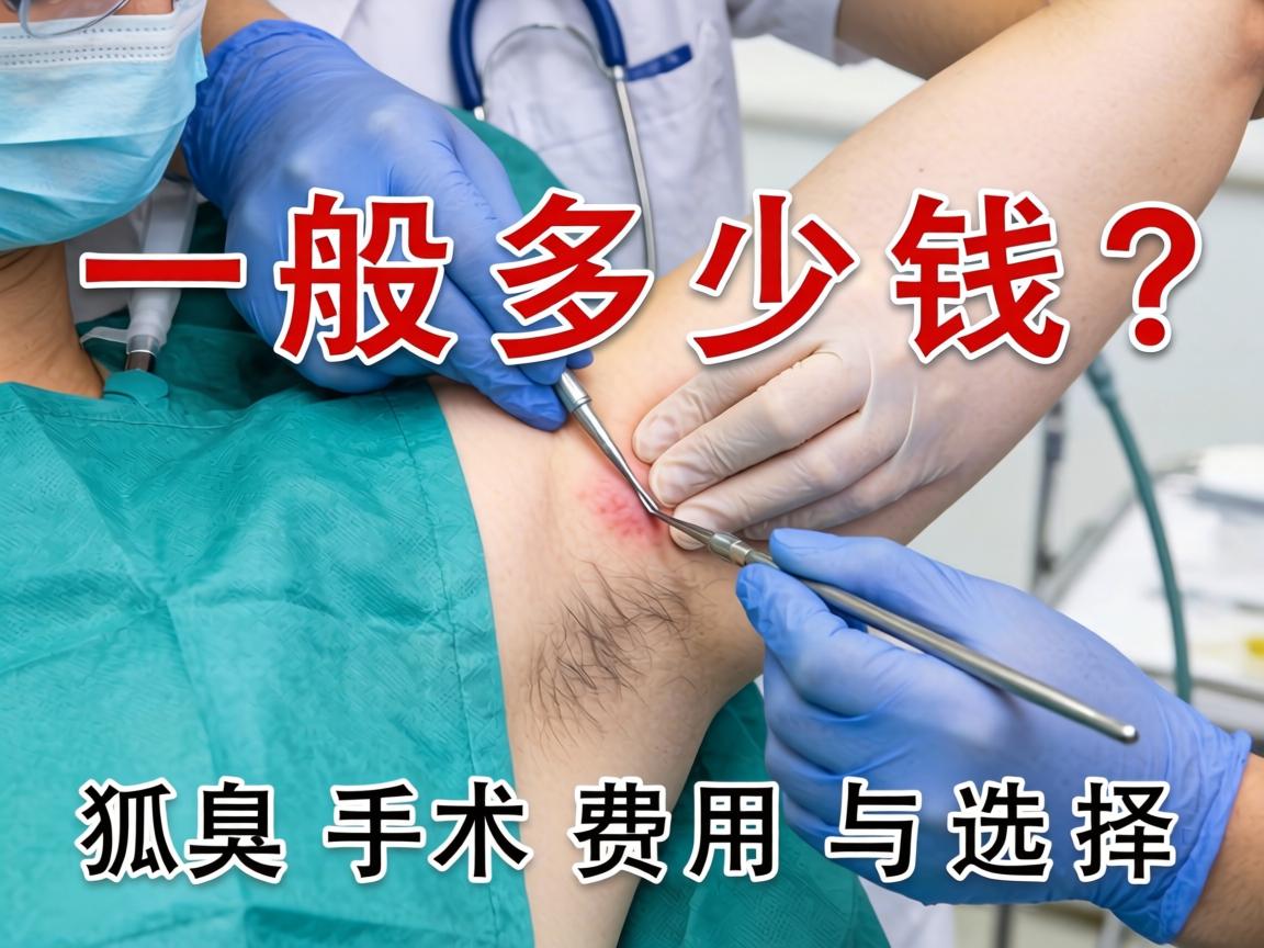 狐臭手术一般多少钱？详解狐臭手术费用与选择