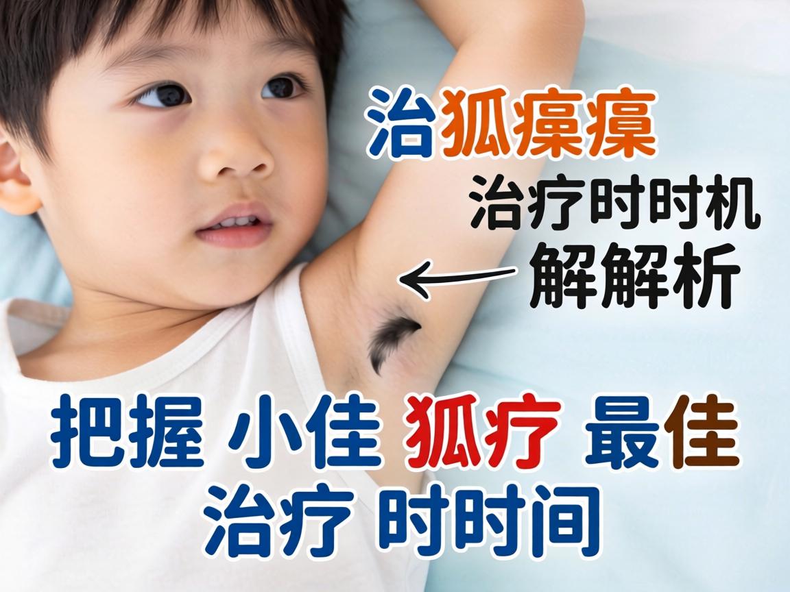 小孩狐臭治疗时机解析，把握小孩狐臭最佳治疗时间