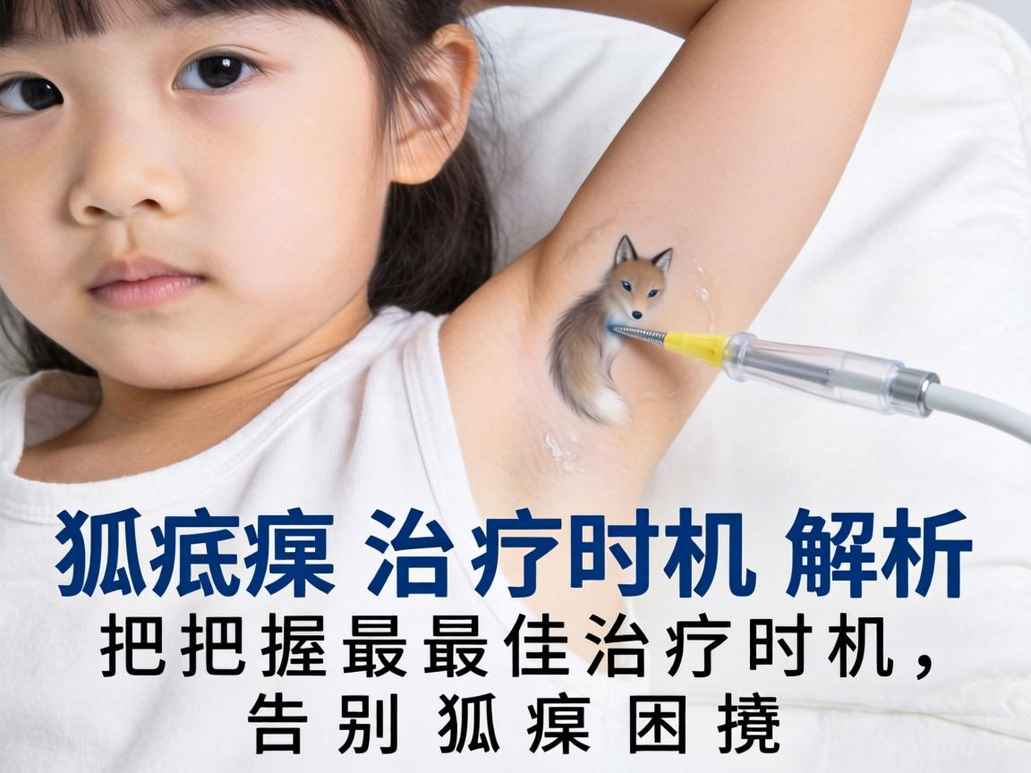 小孩狐臭治疗时机解析，把握最佳治疗时机，告别狐臭困扰