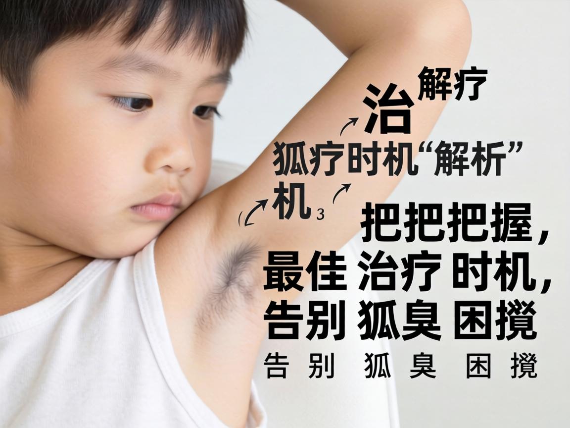 小孩狐臭治疗时机解析，把握最佳治疗时机，告别狐臭困扰