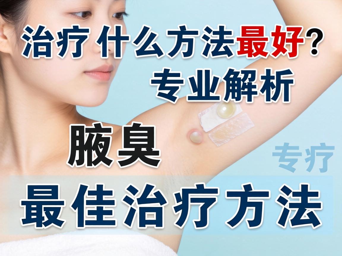 腋臭治疗什么方法最好？专业解析腋臭最佳治疗方法