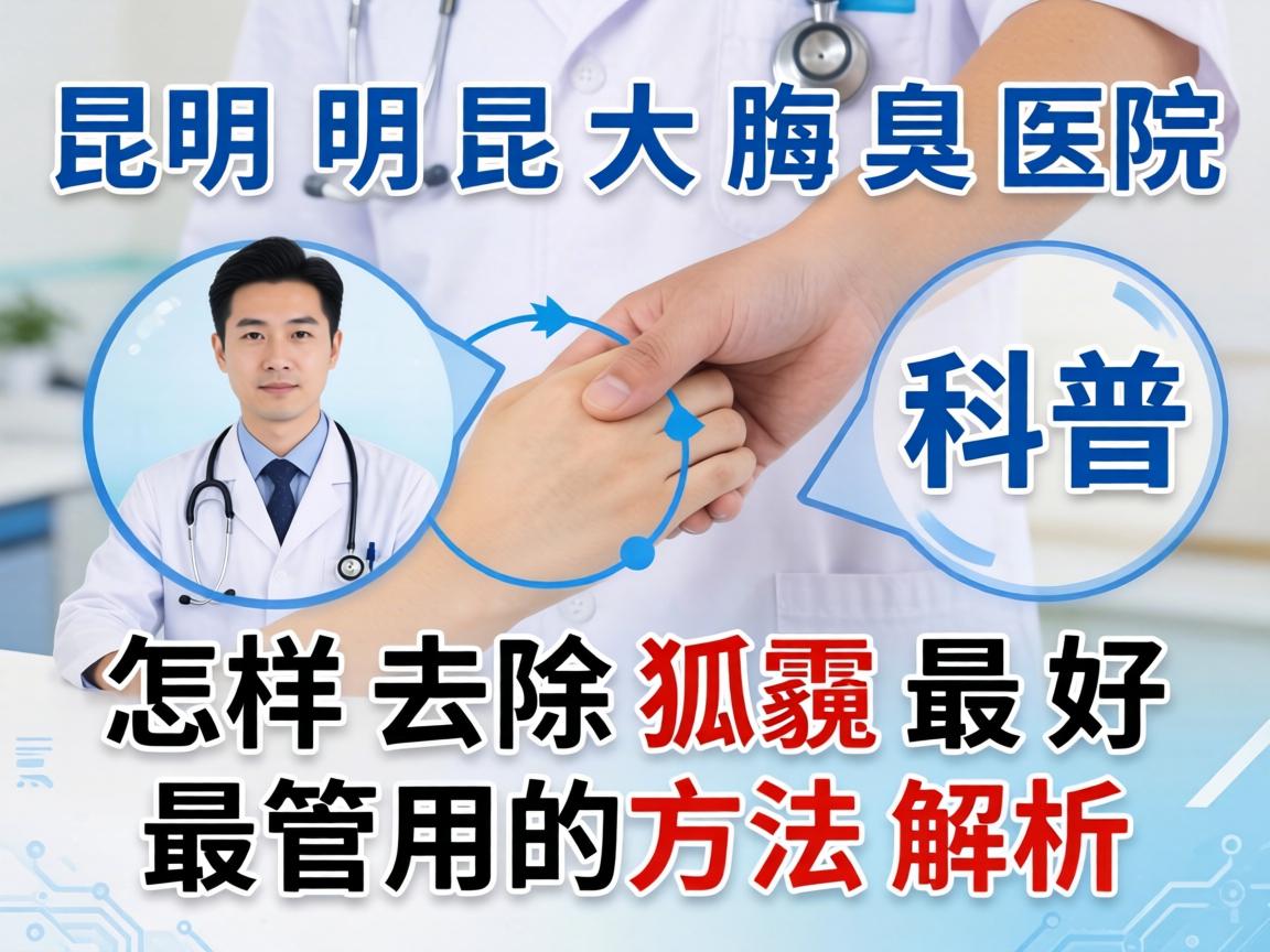 昆明昆大腋臭医院科普,怎样去除狐臭最好最管用的方法解析 昆明昆大腋臭医院科普,怎样去除狐臭最好最管用的方法解析