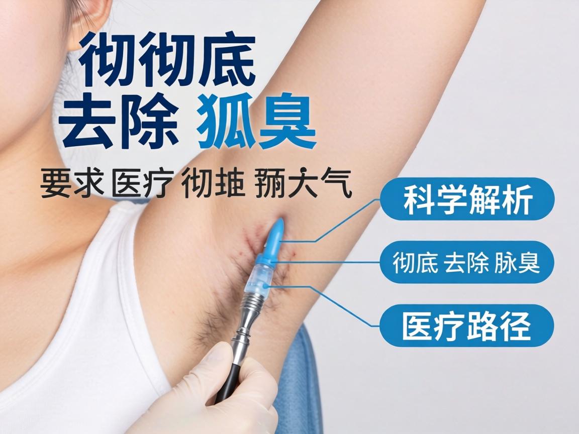 彻底去除狐臭，科学解析彻底去除腋臭的医疗路径