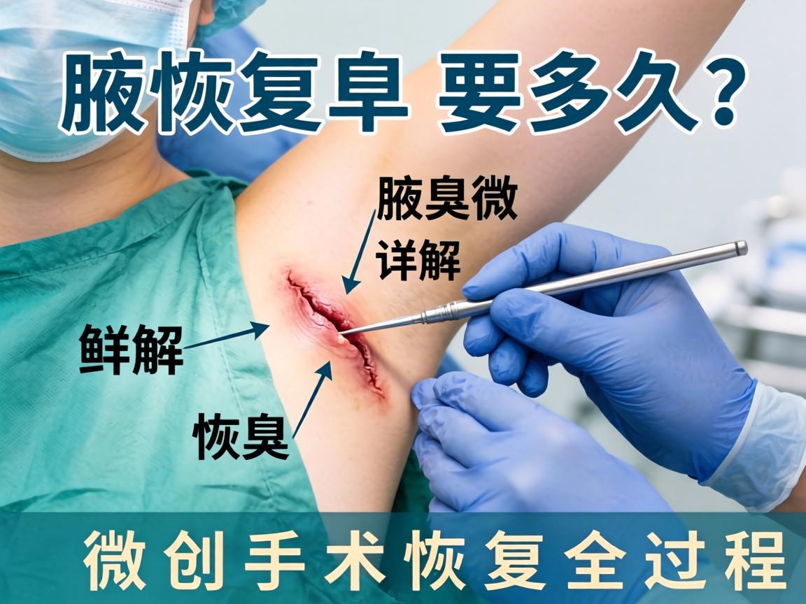 腋臭微创手术恢复要多久？详解微创手术恢复全过程