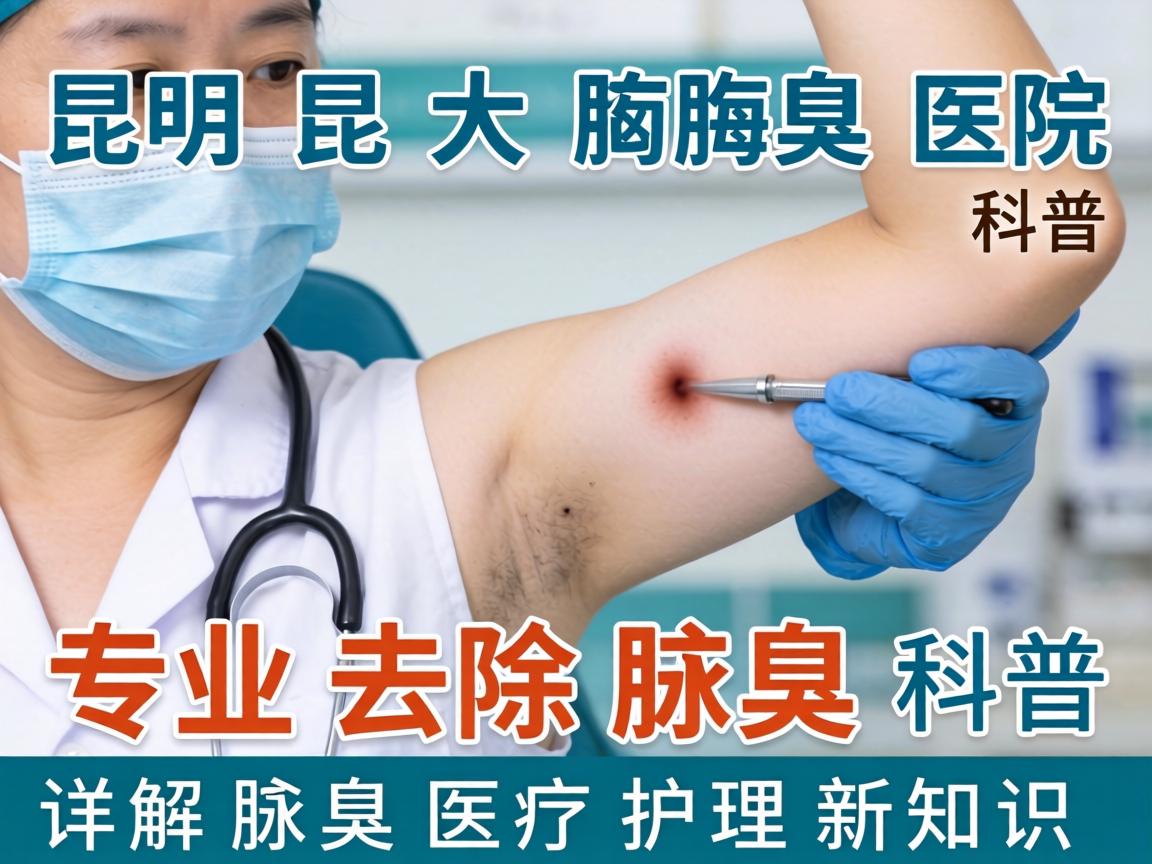 昆明昆大腋臭医院科普，专业去除腋臭，详解腋臭医疗护理新知识