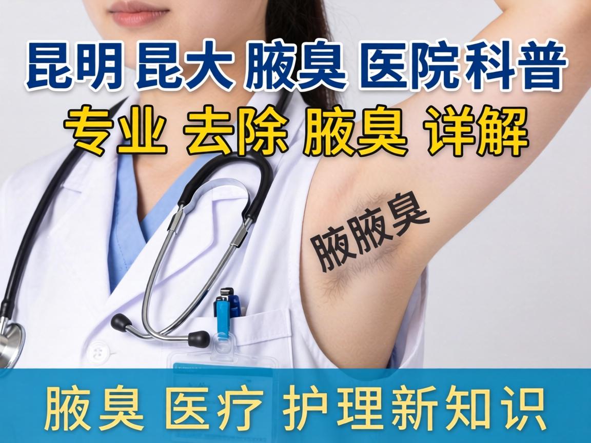 昆明昆大腋臭医院科普，专业去除腋臭，详解腋臭医疗护理新知识