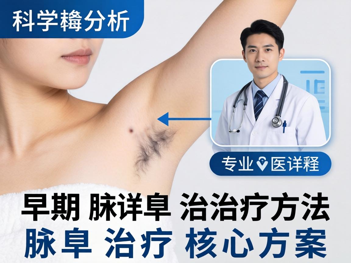 科学解析早期腋臭治疗方法，专业医生详述腋臭治疗核心方案