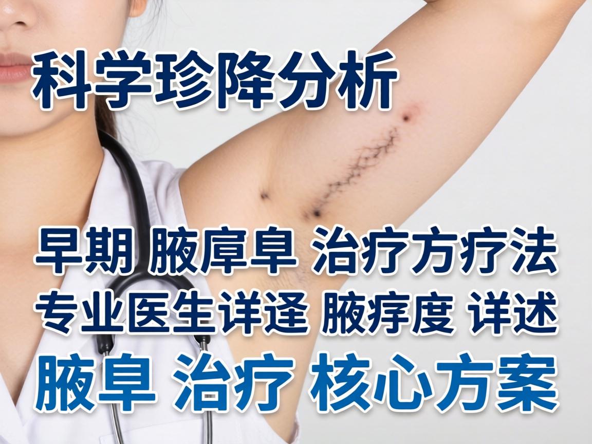科学解析早期腋臭治疗方法，专业医生详述腋臭治疗核心方案