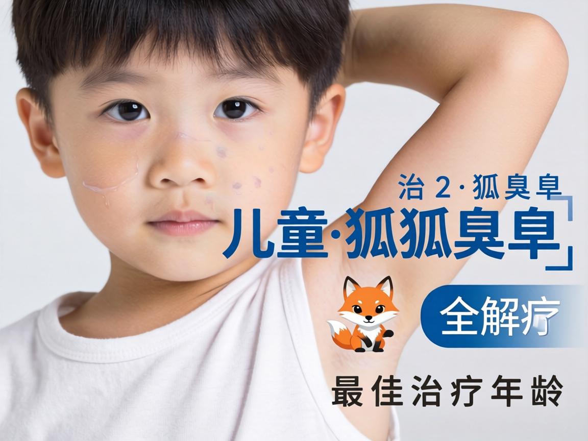 儿童狐臭治疗全解析，把握儿童狐臭最佳治疗年龄