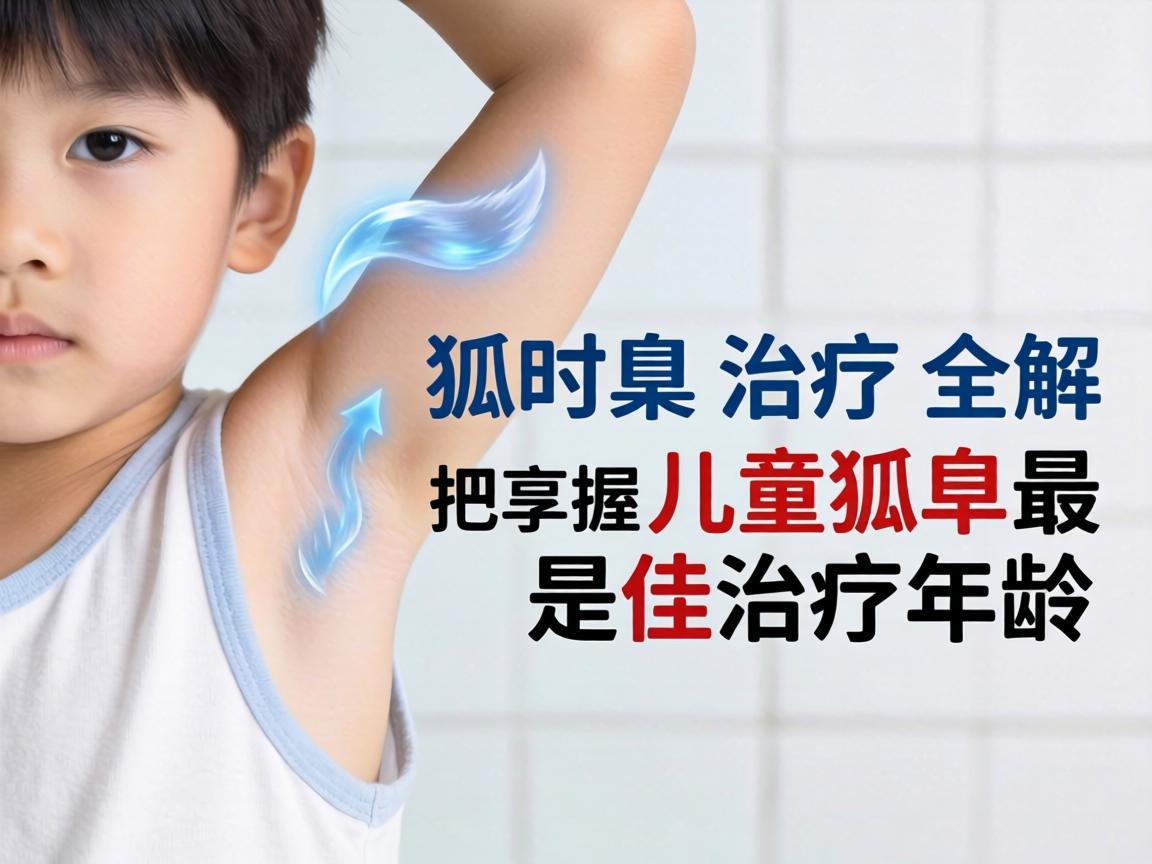 儿童狐臭治疗全解析，把握儿童狐臭最佳治疗年龄