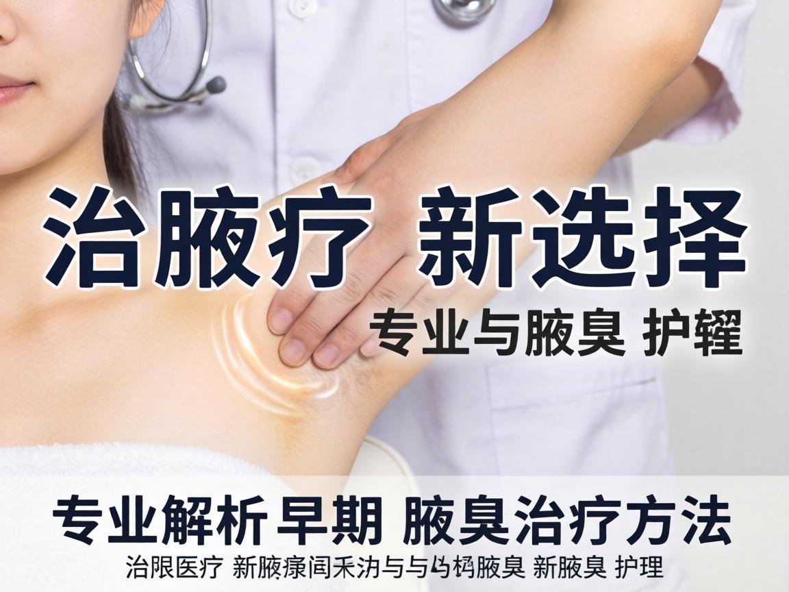 腋臭治疗新选择，专业解析早期腋臭治疗方法与腋臭护理