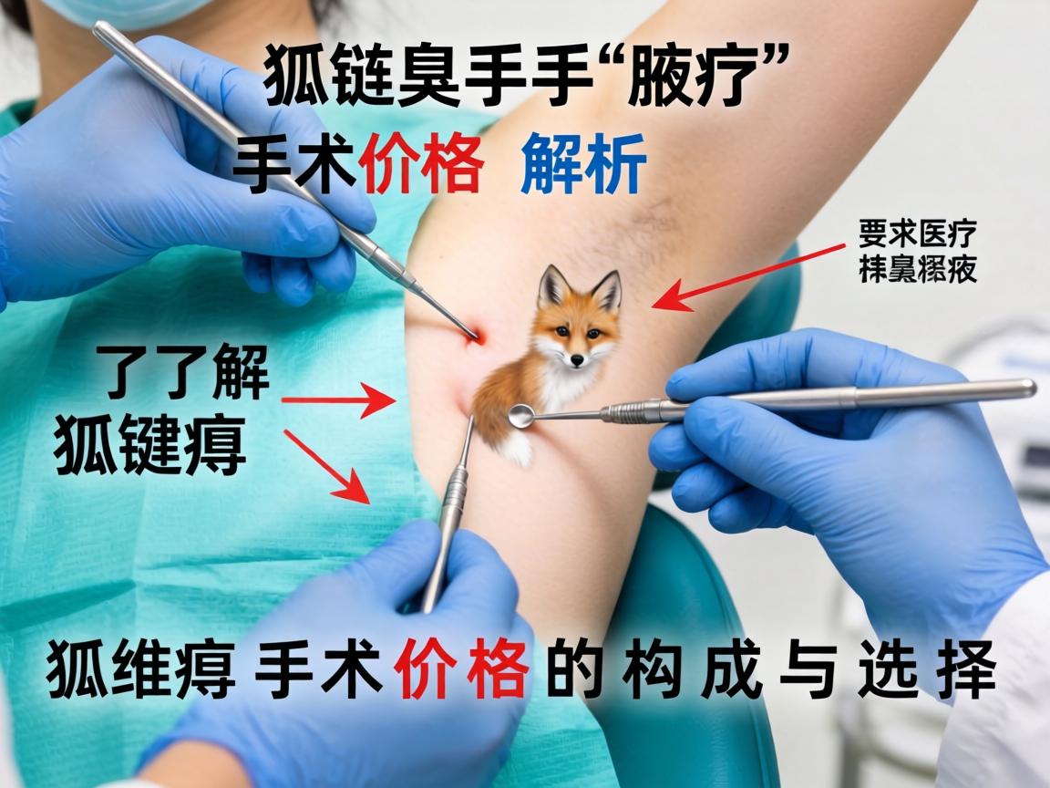 狐臭手术价格解析，了解狐臭手术价格的构成与选择