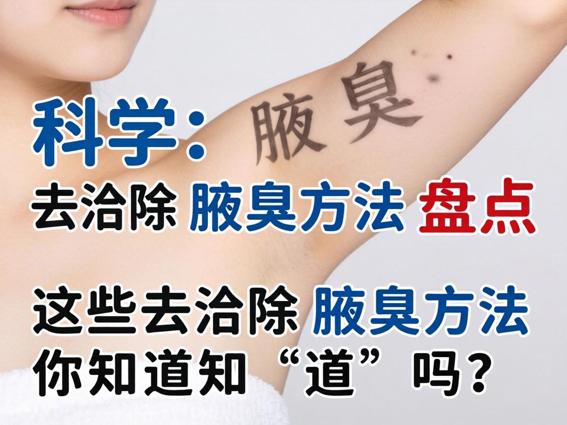 科学去除腋臭方法盘点，这些去除腋臭方法你知道吗？