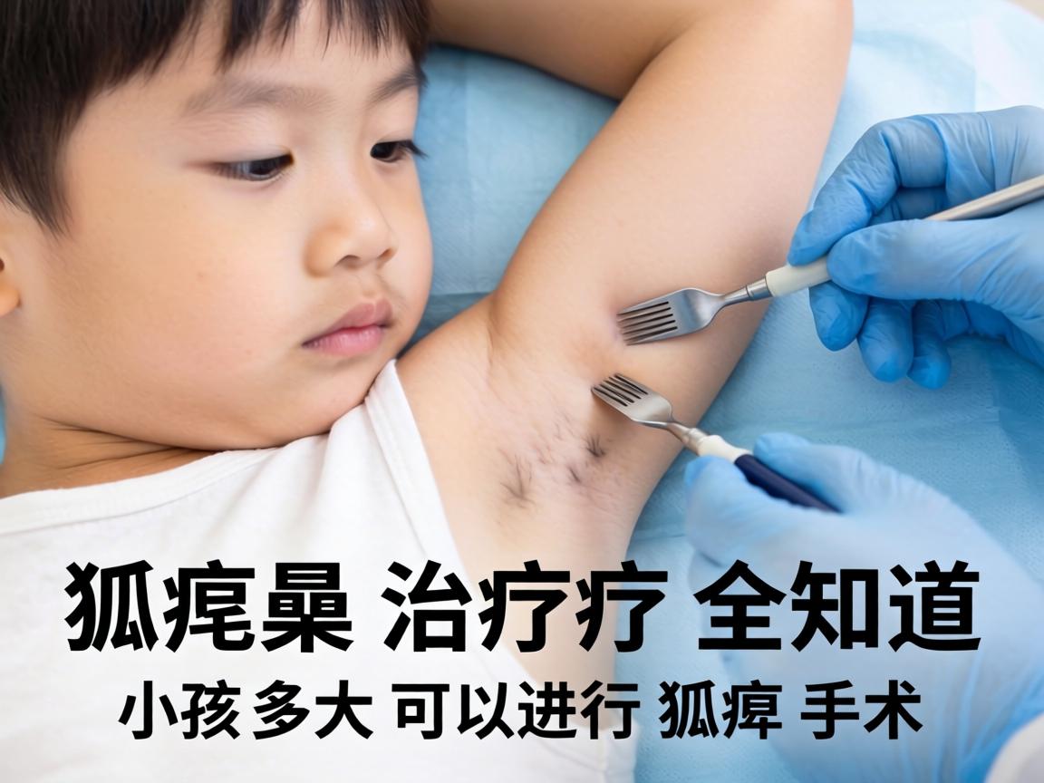 小孩狐臭治疗全知道，解析小孩多大可以进行狐臭手术