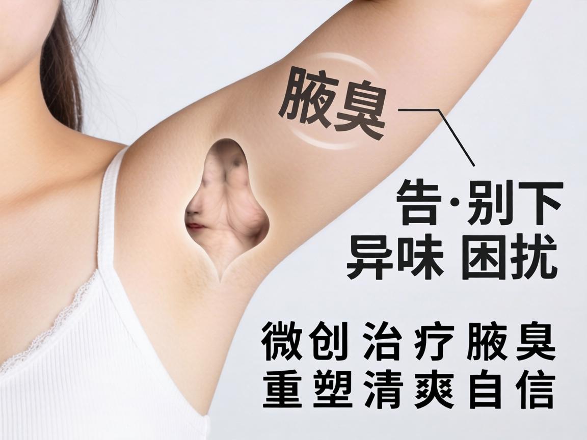 告别腋下异味困扰，微创治疗腋臭，重塑清爽自信