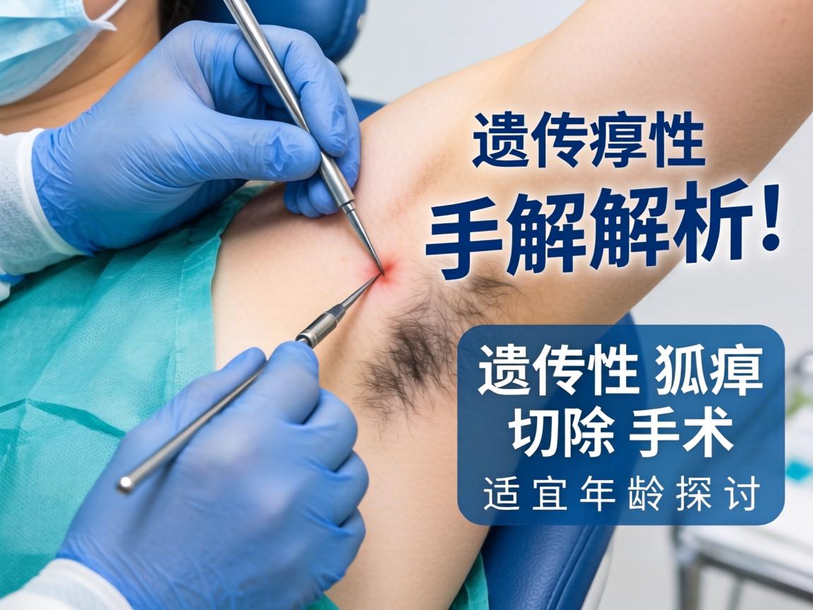 遗传性狐臭手术解析，遗传性狐臭切除手术的适宜年龄探讨