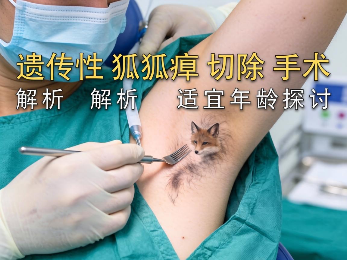 遗传性狐臭手术解析，遗传性狐臭切除手术的适宜年龄探讨