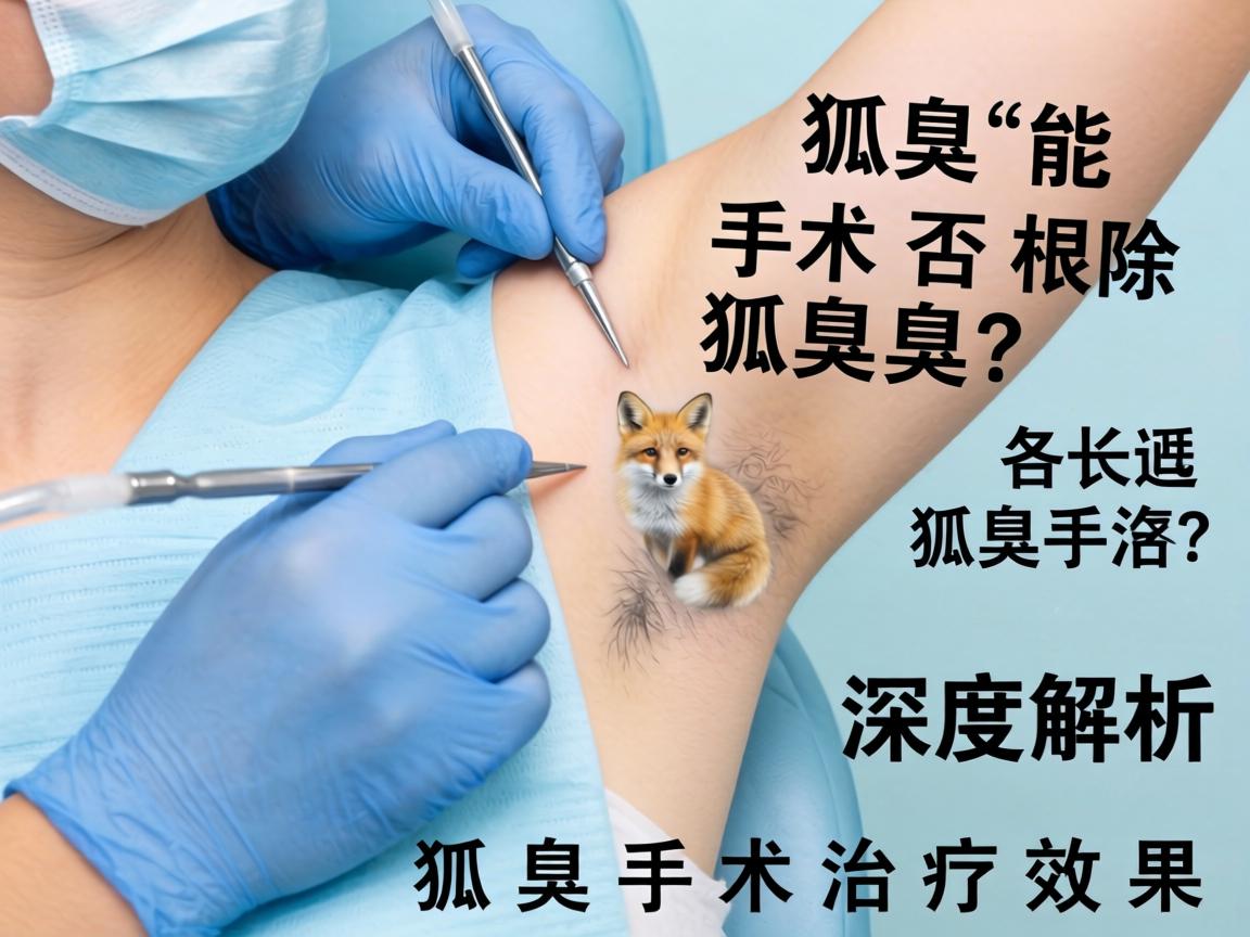 狐臭手术能否根除狐臭？深度解析狐臭手术治疗效果