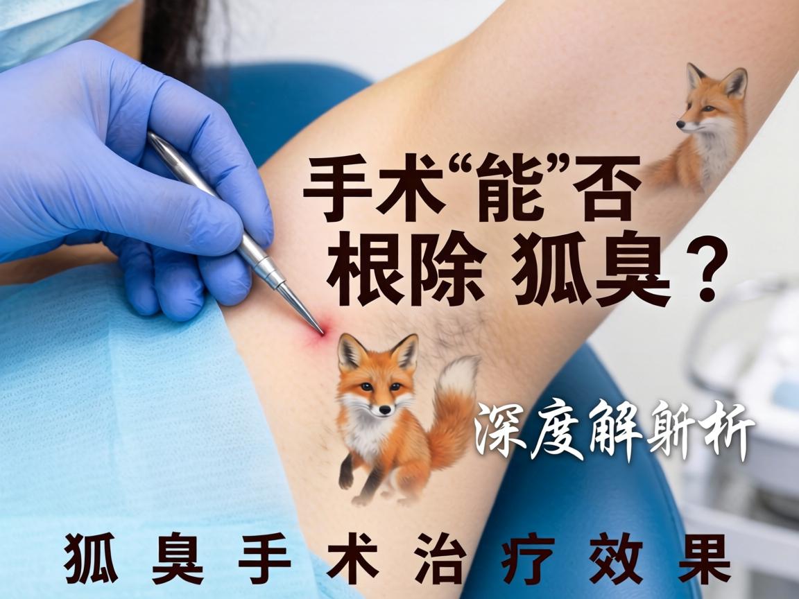 狐臭手术能否根除狐臭？深度解析狐臭手术治疗效果