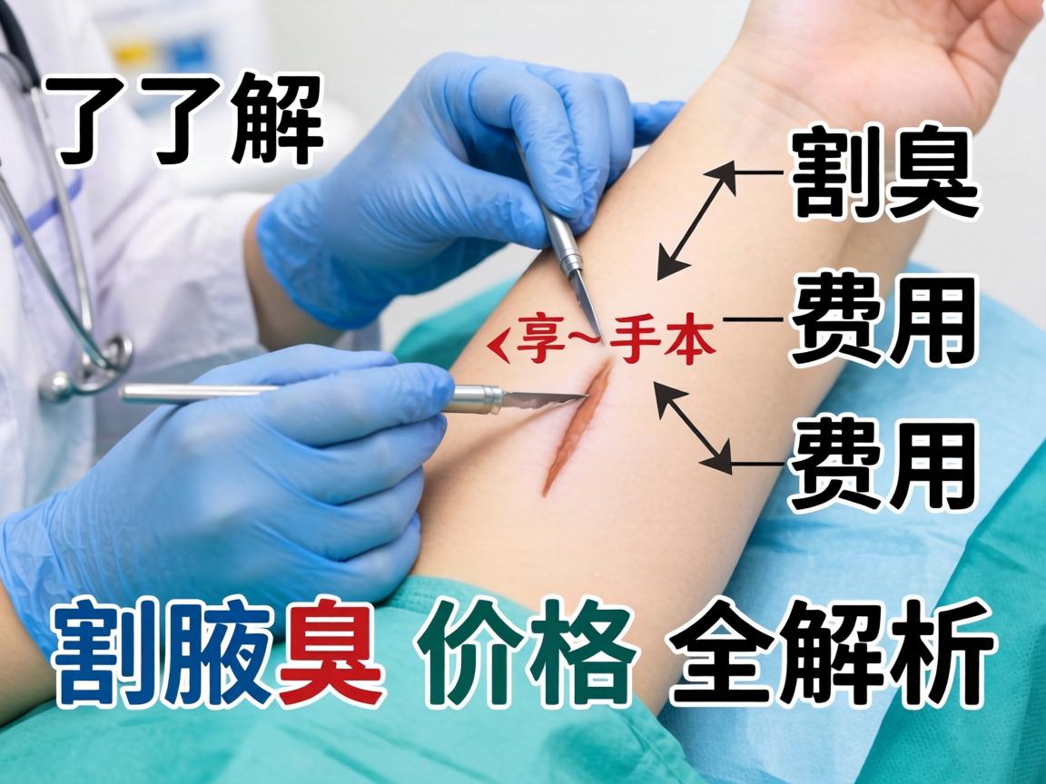 了解割腋臭手术费用，割腋臭价格全解析