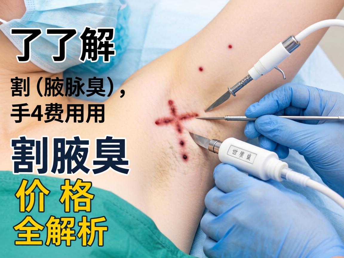 了解割腋臭手术费用，割腋臭价格全解析