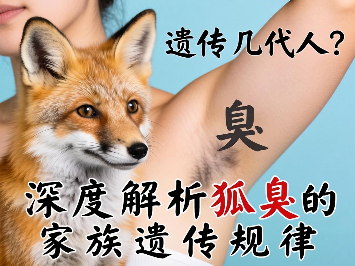狐臭遗传几代人？深度解析狐臭的家族遗传规律