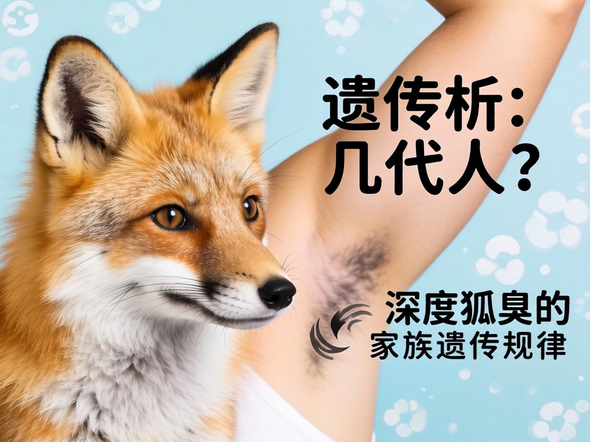 狐臭遗传几代人？深度解析狐臭的家族遗传规律