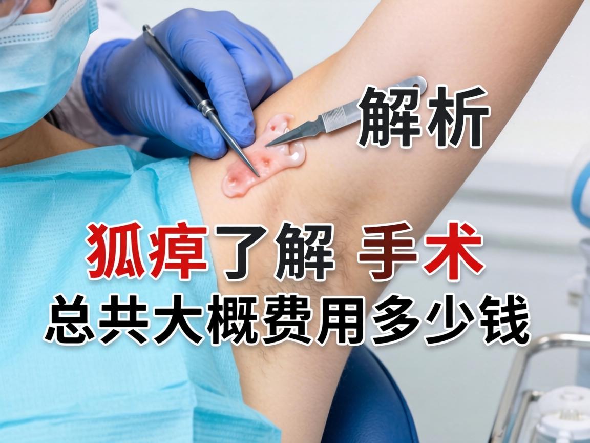 狐臭手术费用解析，全面了解狐臭手术总共大概要用多少钱
