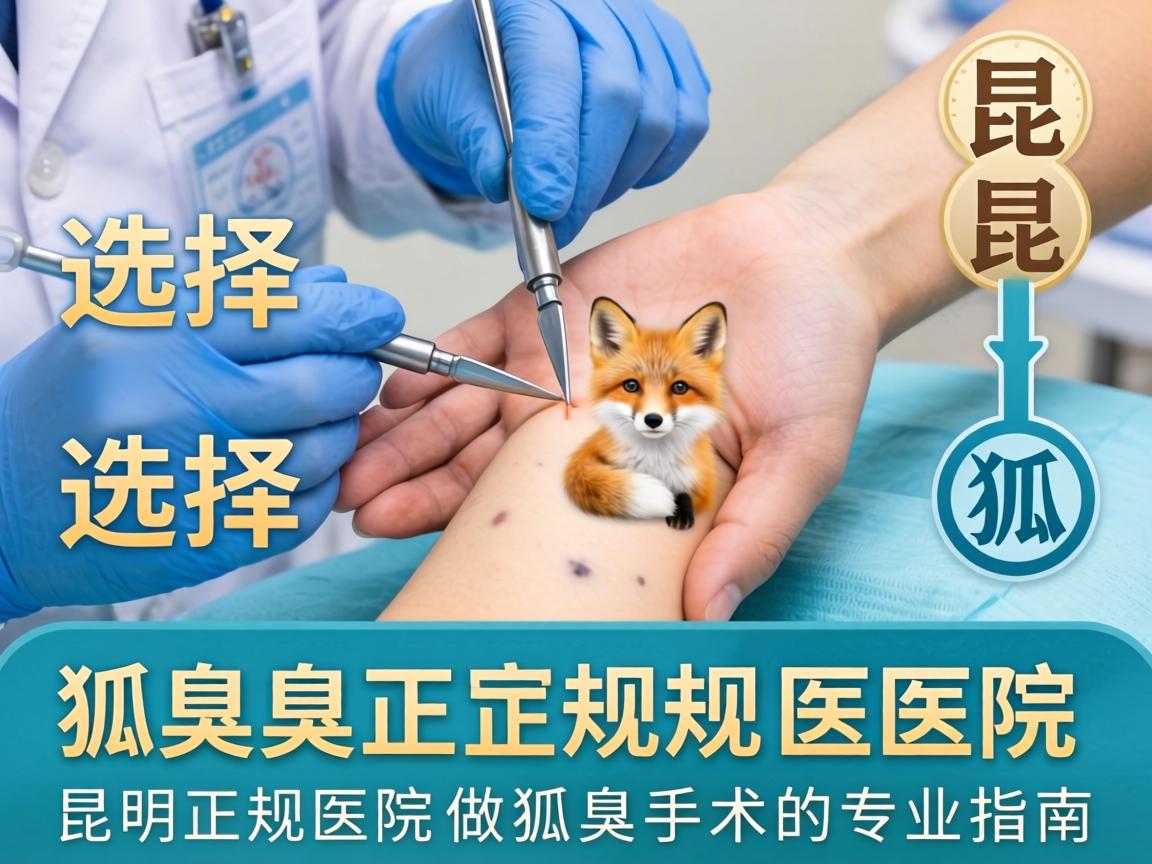 狐臭手术选择正规医院，昆明正规医院做狐臭手术的专业指南