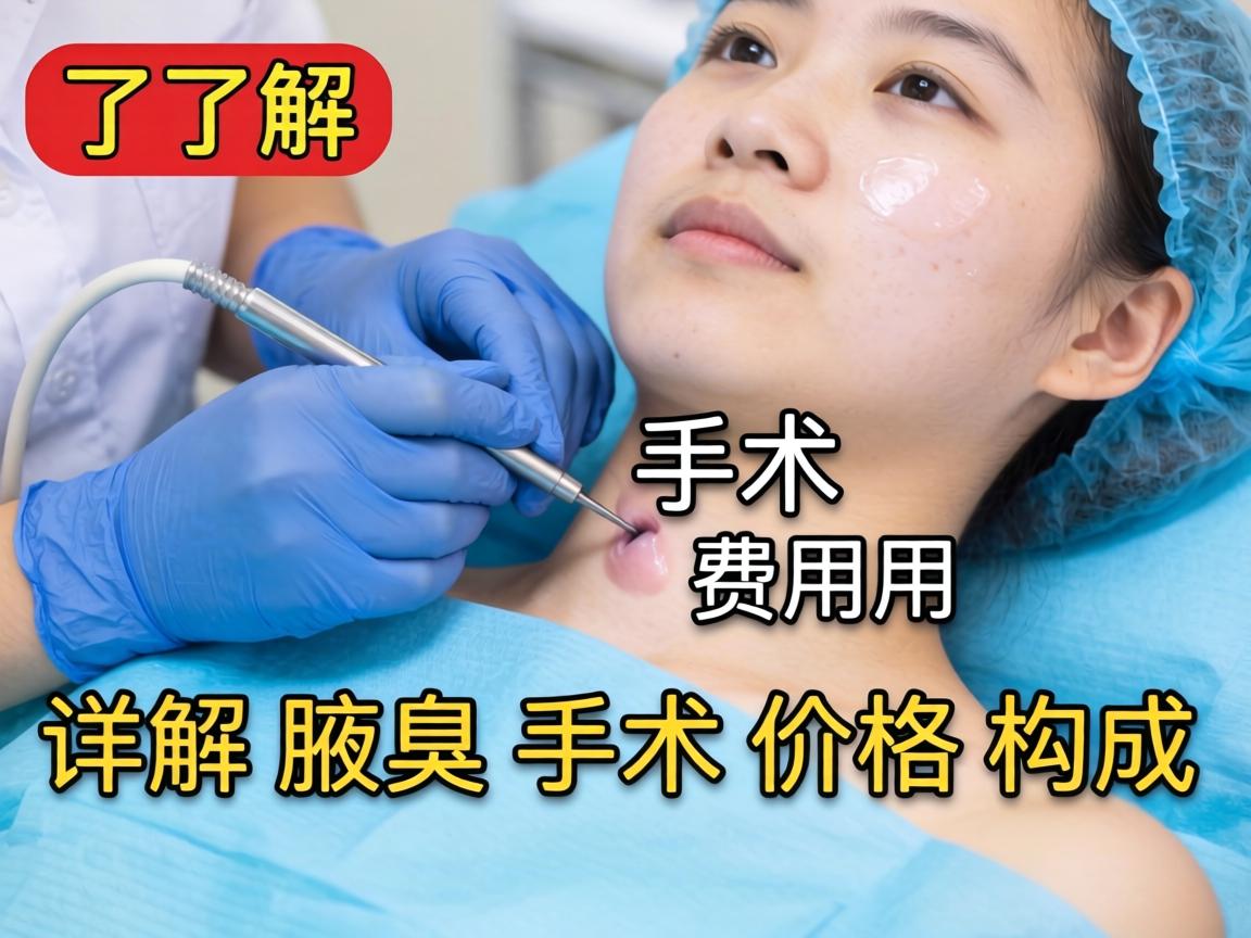 了解腋臭手术费用，详解腋臭手术价格构成