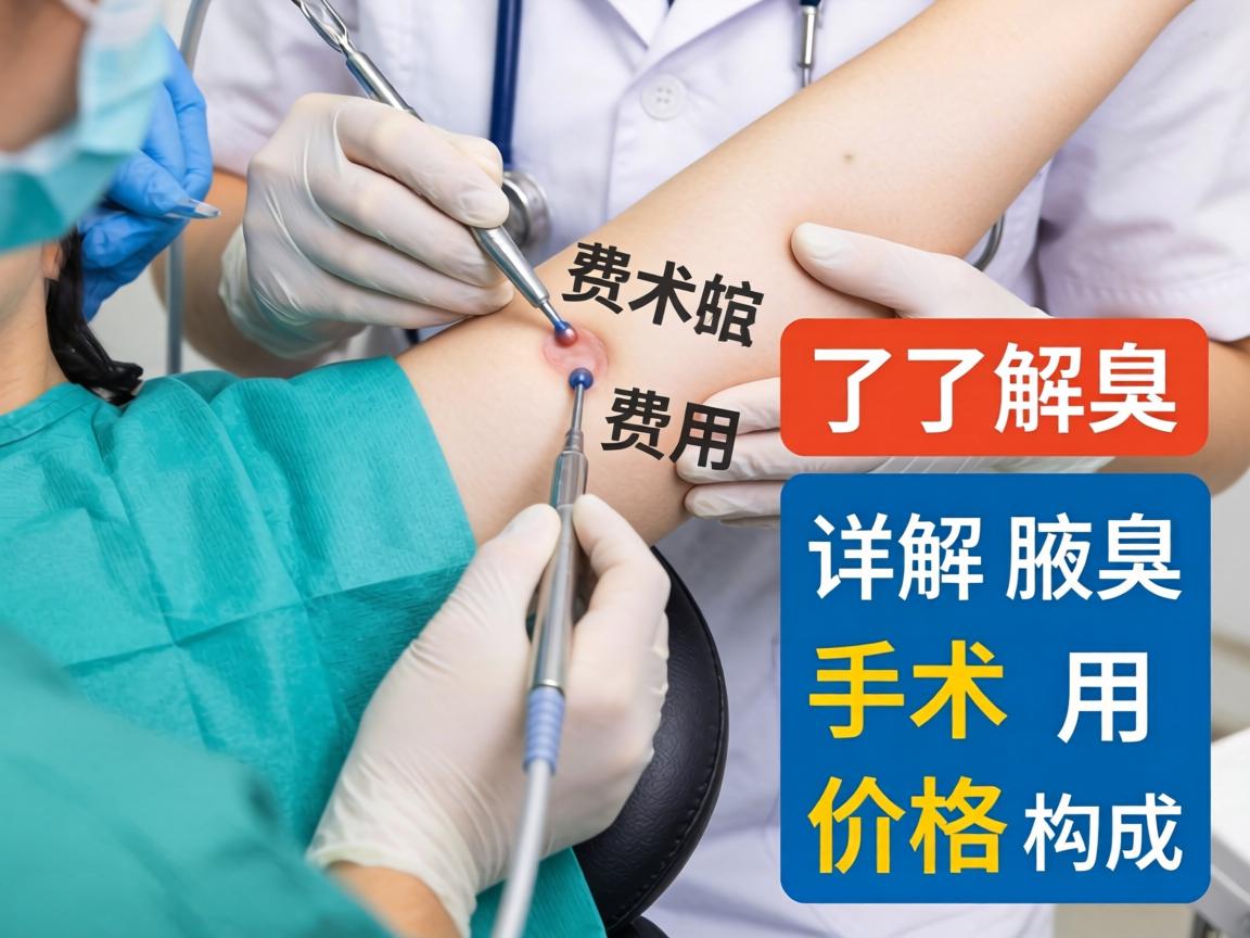 了解腋臭手术费用，详解腋臭手术价格构成