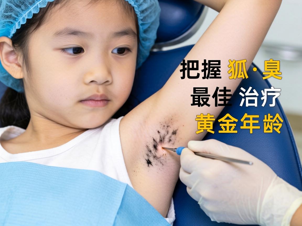 女孩狐臭手术最佳年龄解析，把握狐臭治疗黄金年龄