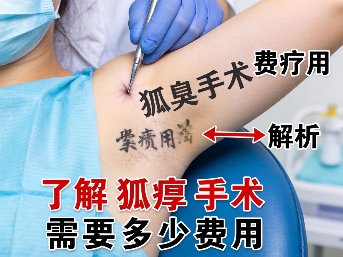 狐臭手术费用解析，了解狐臭手术需要多少费用