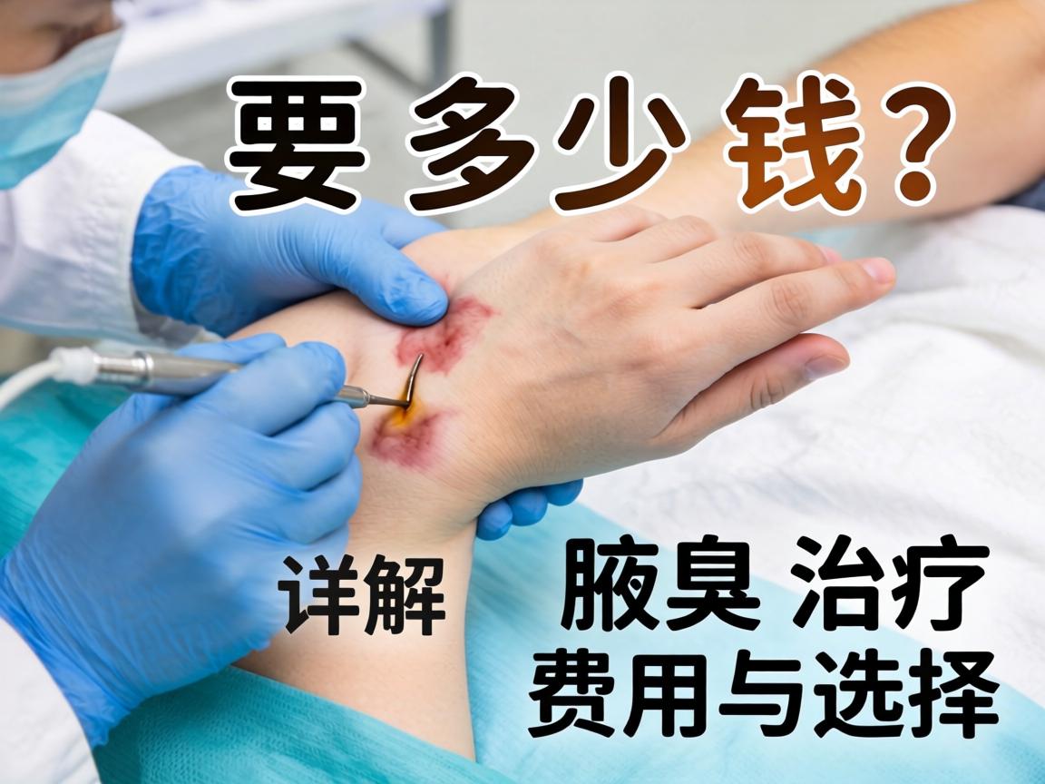 腋臭手术要多少钱？详解腋臭治疗费用与选择