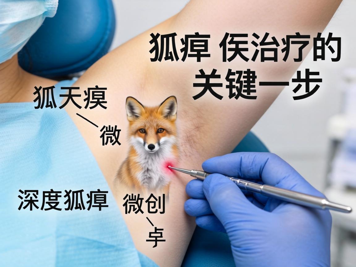 深度解析狐臭微创手术，狐臭治疗的关键一步