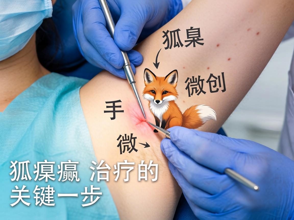 深度解析狐臭微创手术，狐臭治疗的关键一步