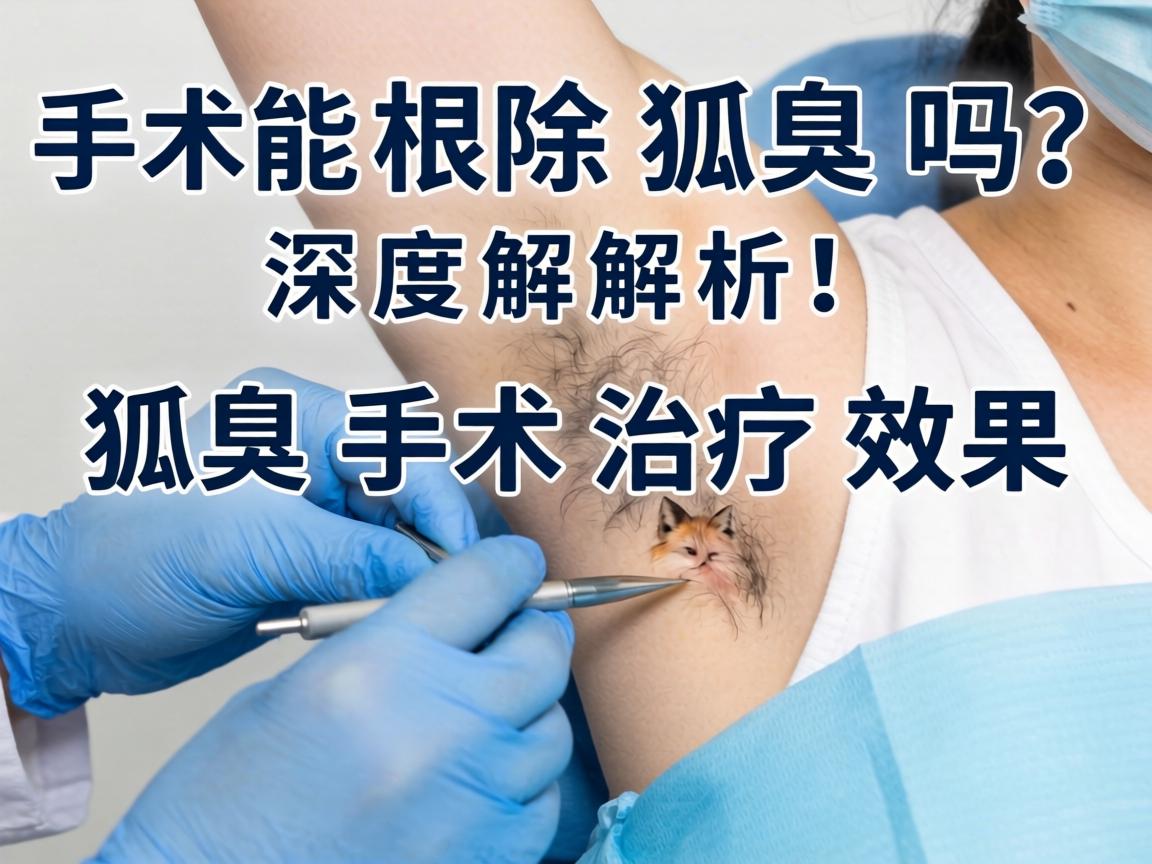 狐臭手术能根除狐臭吗？深度解析狐臭手术治疗效果