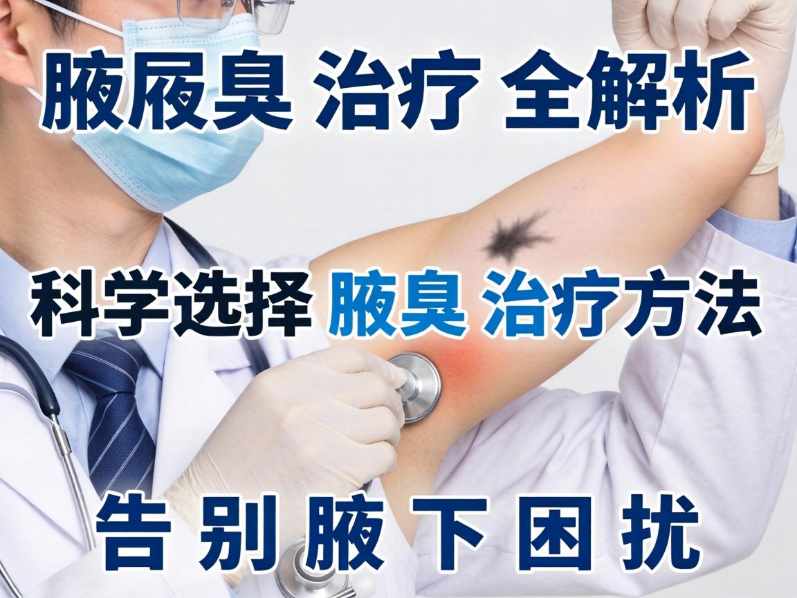 腋臭治疗全解析，科学选择腋臭治疗方法，告别腋下困扰