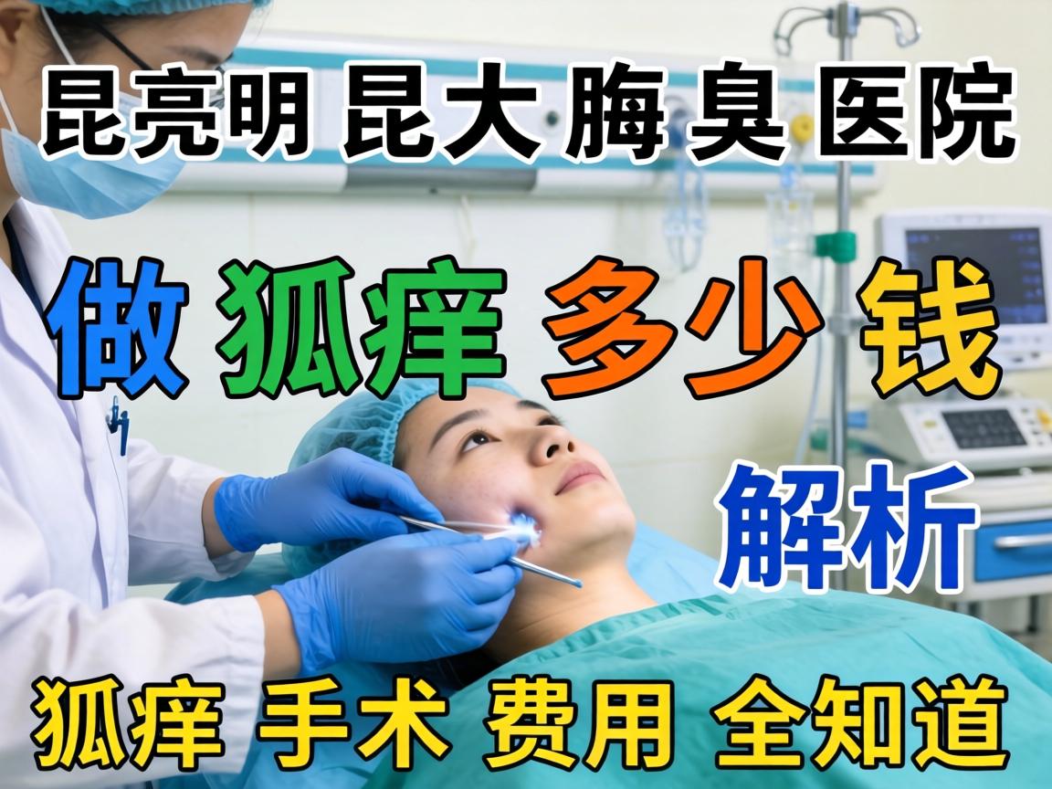 昆明昆大腋臭医院解析,做狐臭多少钱,狐臭手术费用全知道 昆明昆大腋臭医院解析,做狐臭多少钱,狐臭手术费用全知道