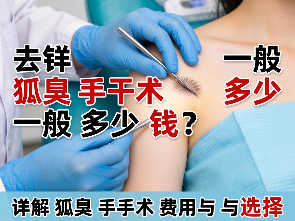 去狐臭手术一般多少钱?详解狐臭手术费用与选择 去狐臭手术一般多少钱?详解狐臭手术费用与选择