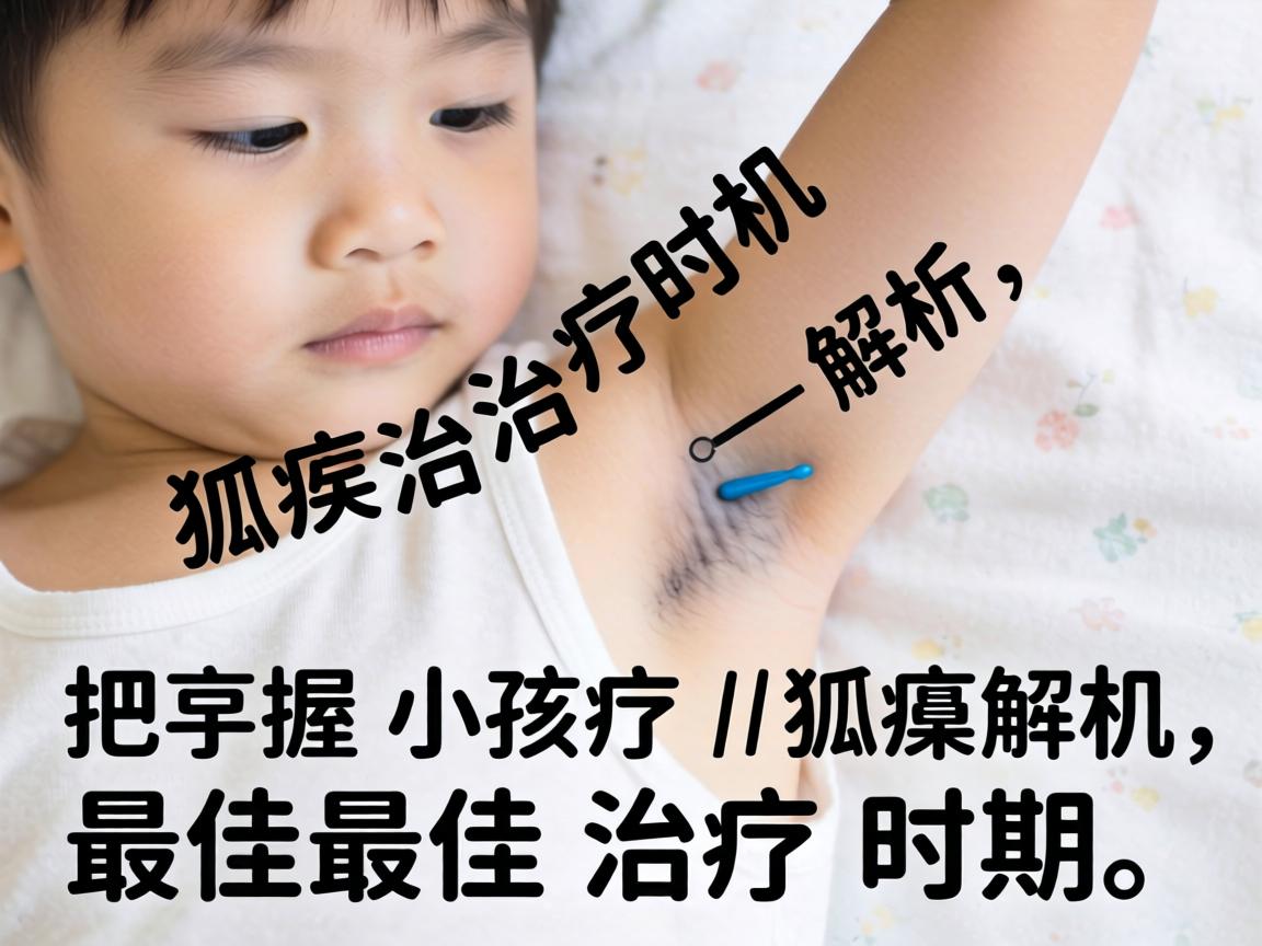 小孩狐臭治疗时机解析，把握小孩狐臭最佳治疗时期