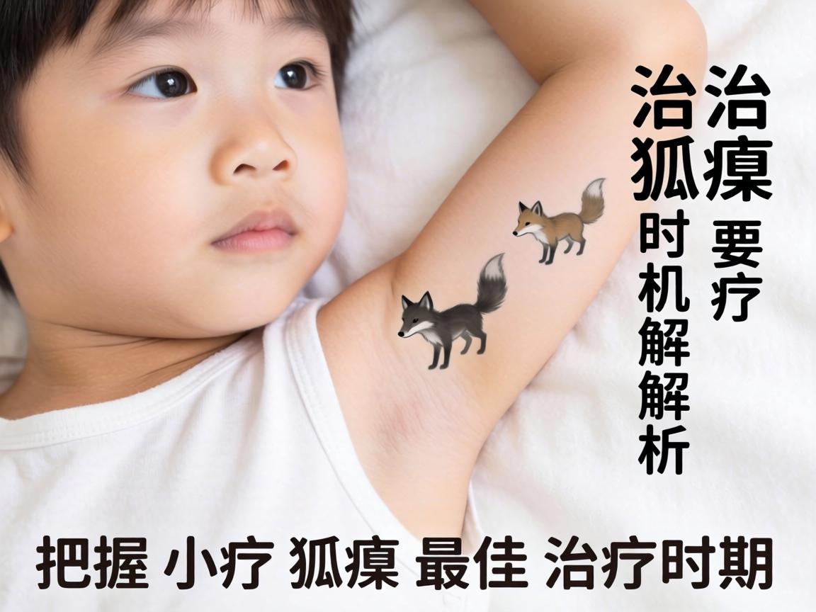 小孩狐臭治疗时机解析，把握小孩狐臭最佳治疗时期