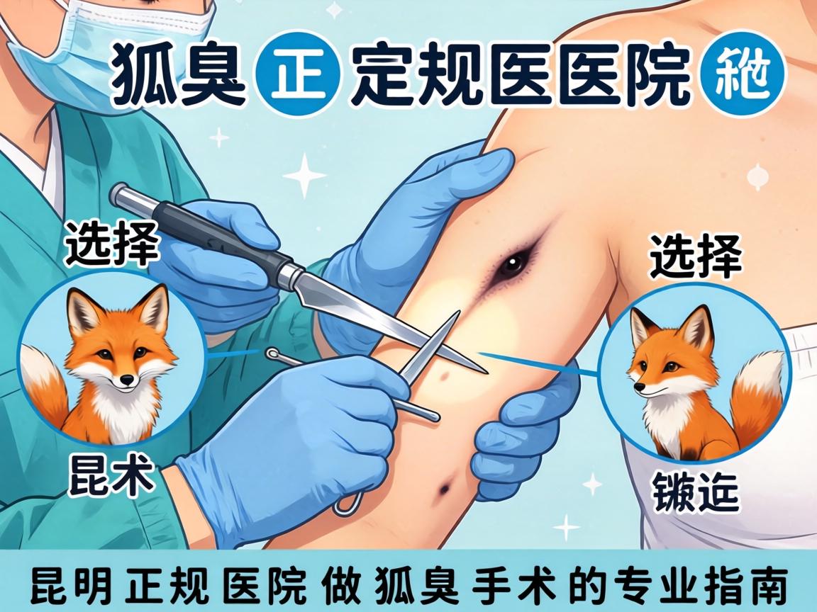 狐臭手术选择正规医院，昆明正规医院做狐臭手术的专业指南