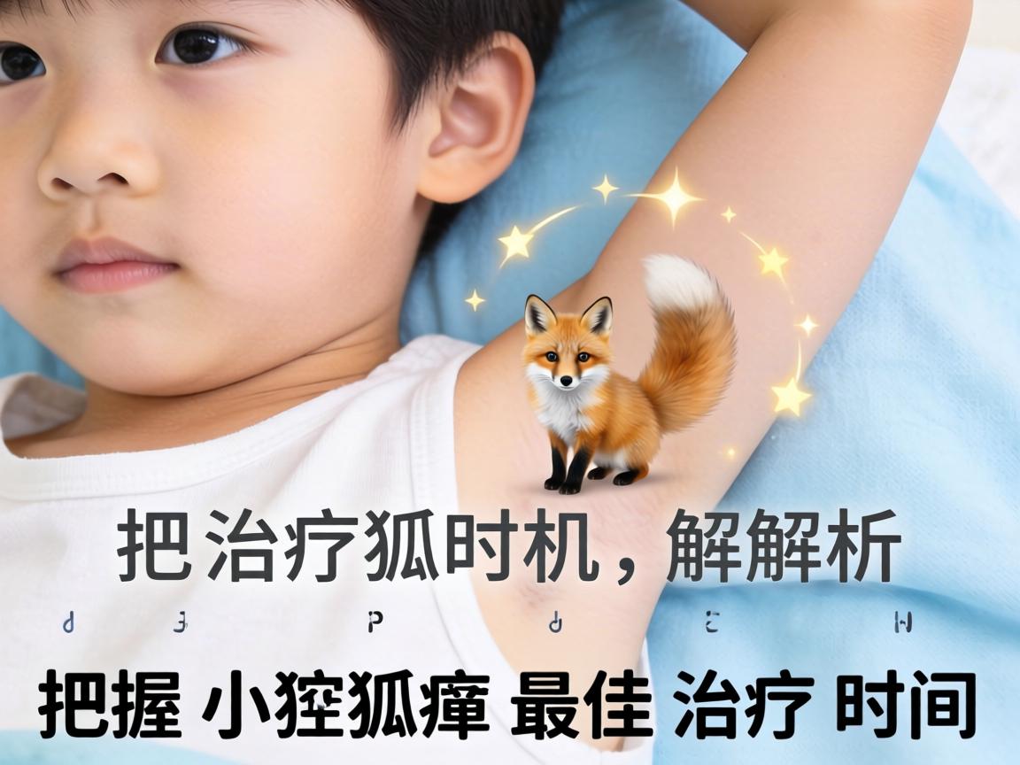 小孩狐臭治疗时机解析，把握小孩狐臭最佳治疗时间
