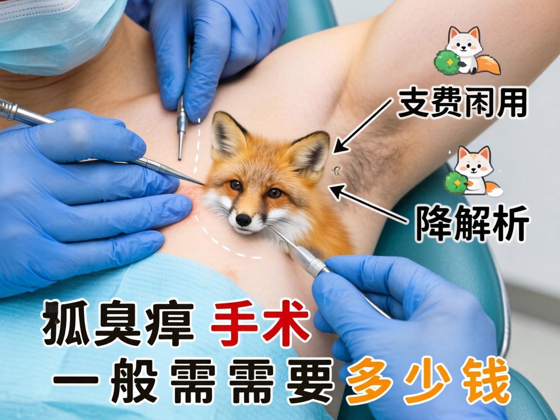 狐臭手术费用解析，狐臭手术一般需要多少钱？