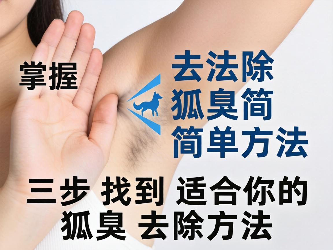 掌握去除狐臭简单方法，三步找到适合你的狐臭去除方法