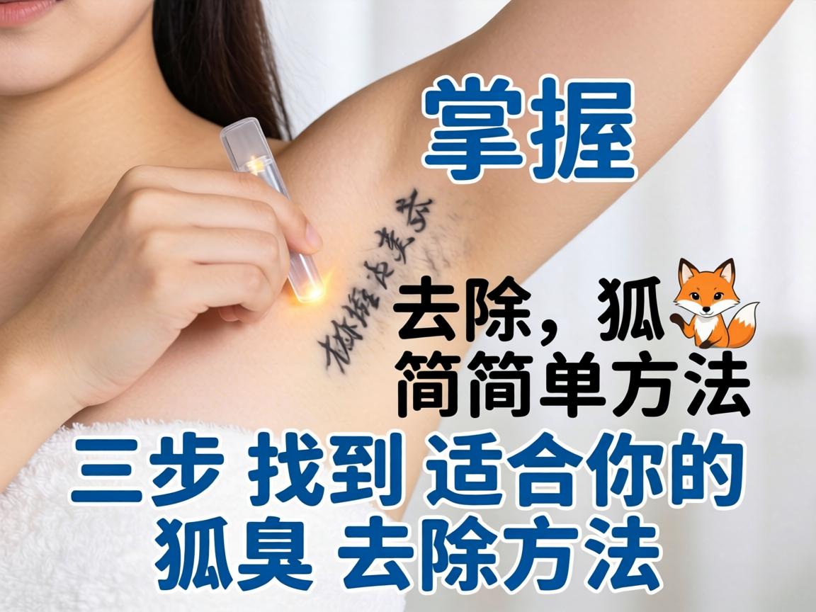 掌握去除狐臭简单方法，三步找到适合你的狐臭去除方法