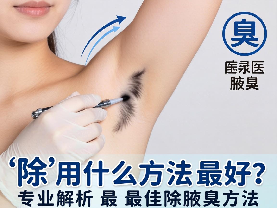 除腋臭用什么方法最好？专业解析最佳除腋臭方法