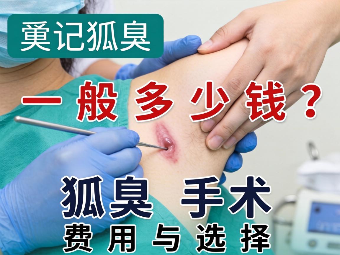 狐臭手术一般多少钱？详解狐臭手术费用与选择