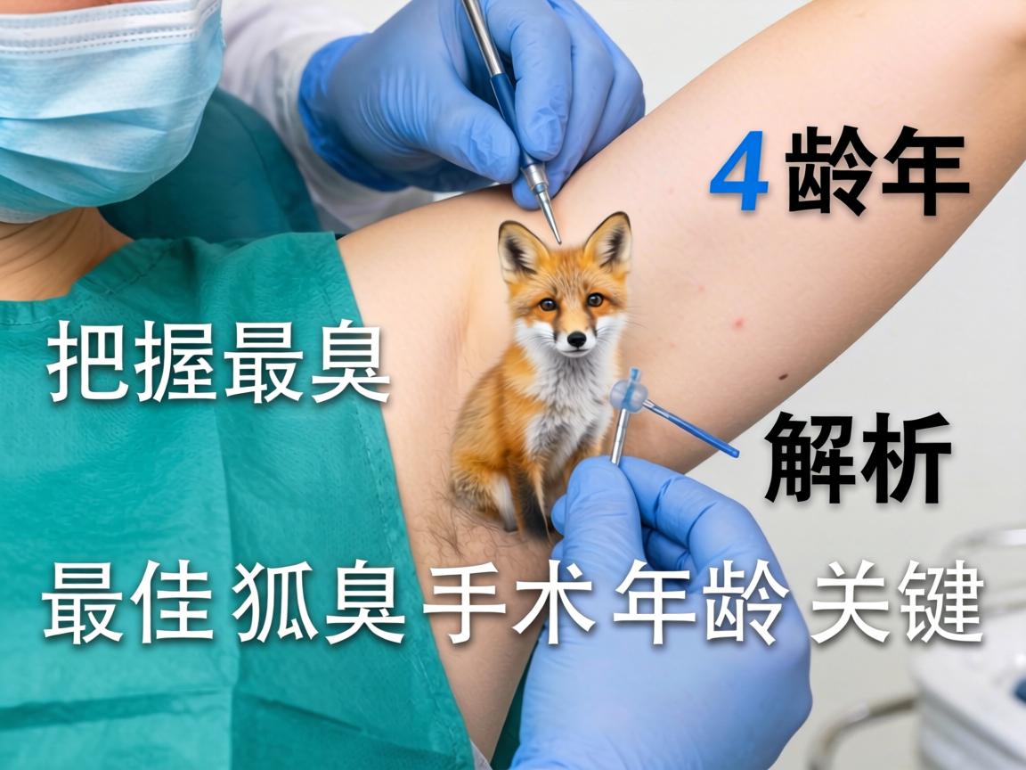 狐臭手术年龄解析，把握最佳狐臭手术年龄的关键